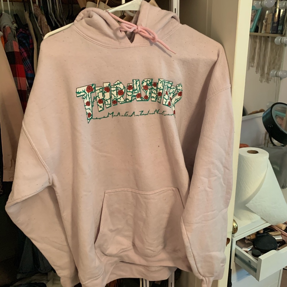 Floral Thrasher Hoodie